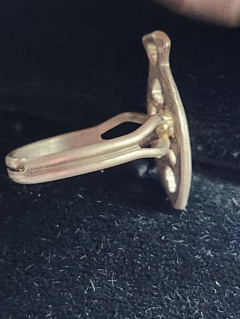 Silver Fish Cutout Ring - Silver Nautical Design